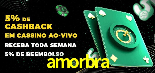 Promoções do cassino ao Vivo amorbra
